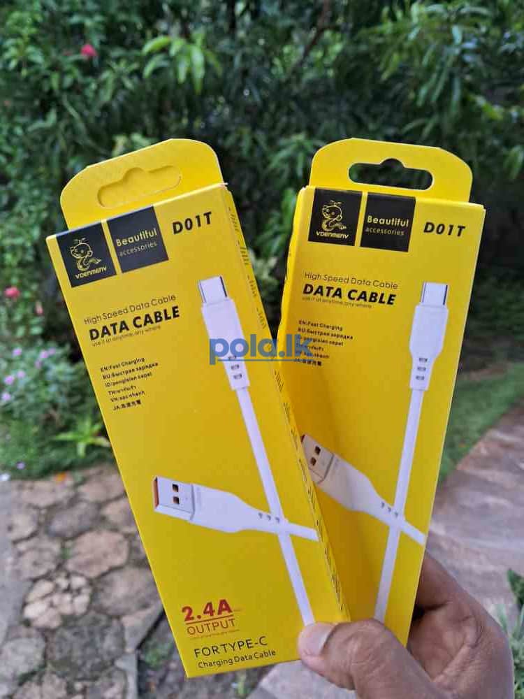 Denmen Type-C Data Cable 2.4A - photo 1