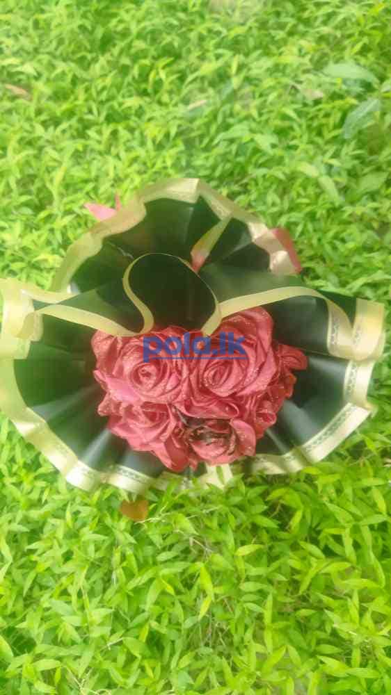 Handmade ribbon flowers - photo 1