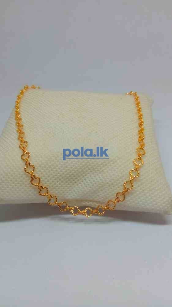 Gold plated luxury chain for women - photo 1