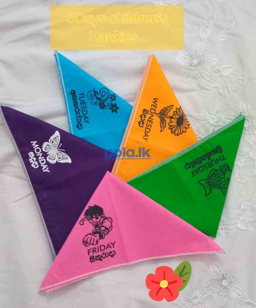 Kids 5 days hankies - photo 3