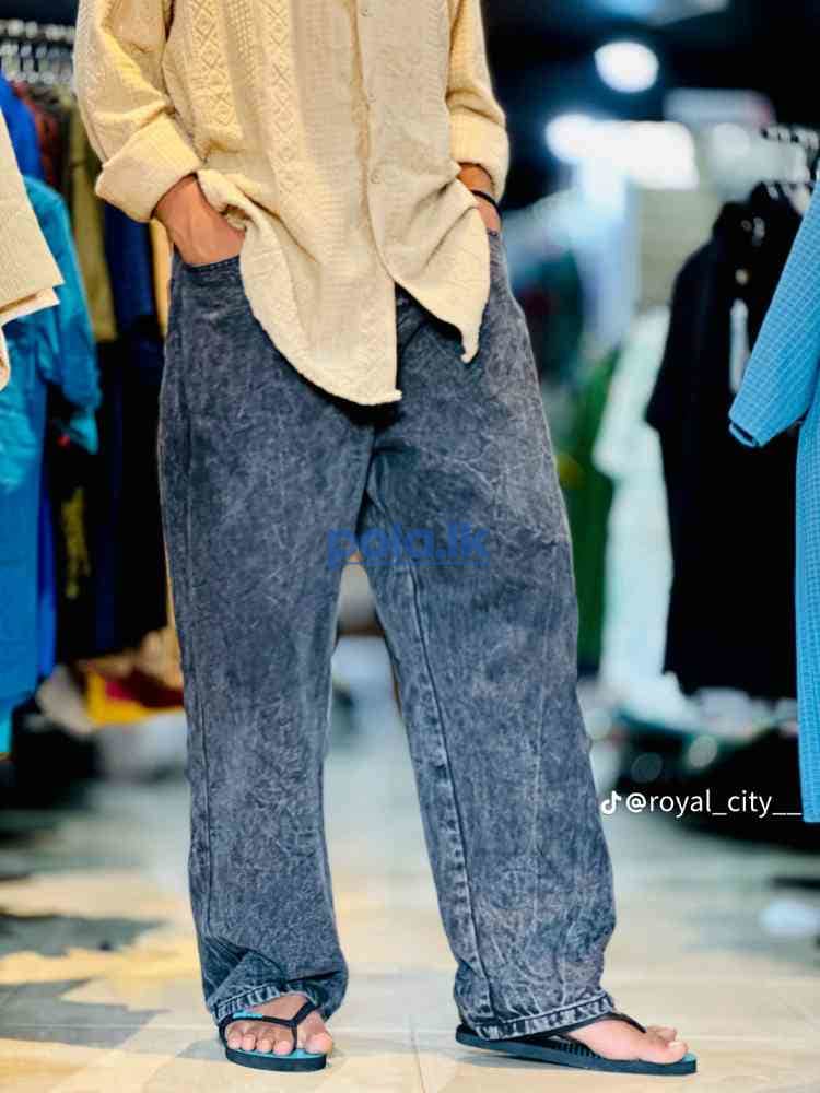 Acid wash denim - photo 2