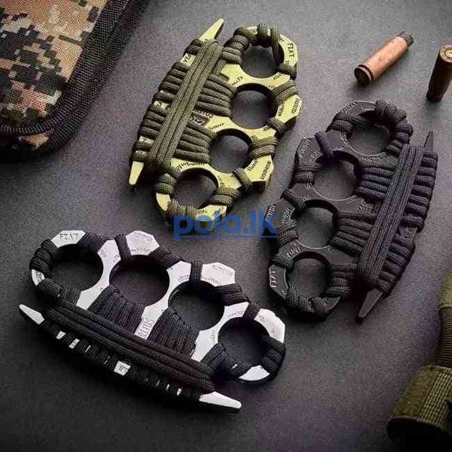 Tactical multi-color paracord knuckle duster - photo 1