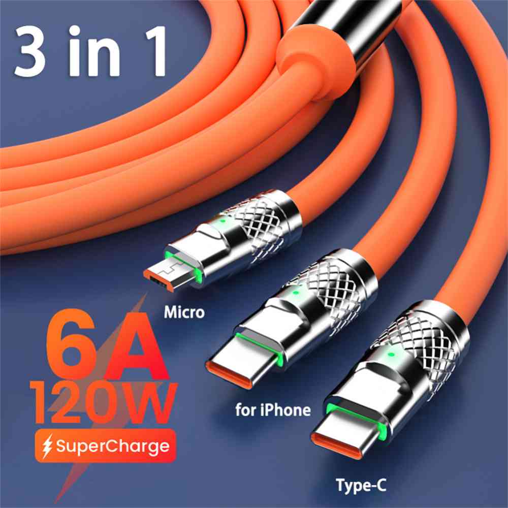 Fast charging cable 120w