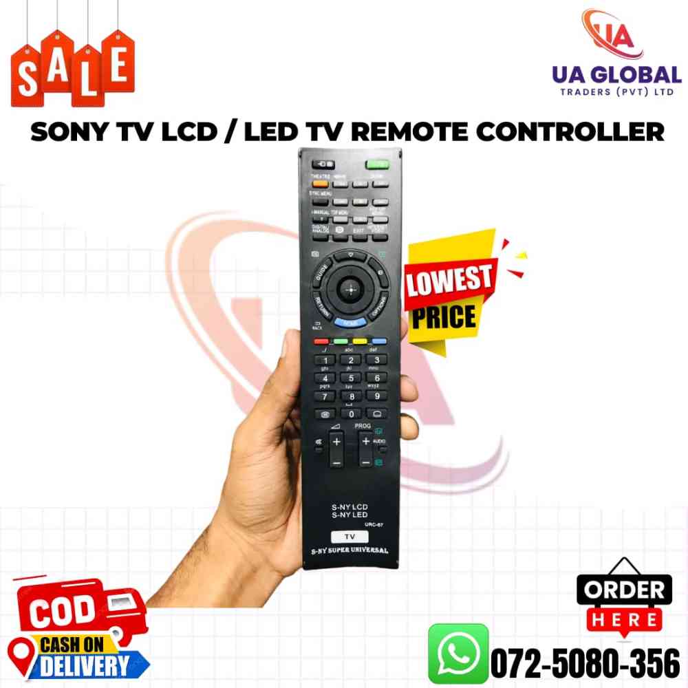Sony Tv led remote controller