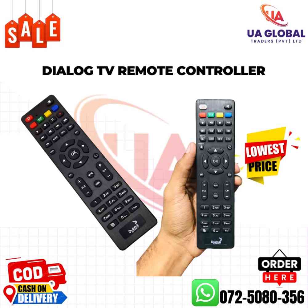 Dialog tv remote controller