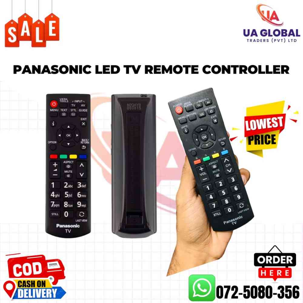 Panasonic led tv remote controller