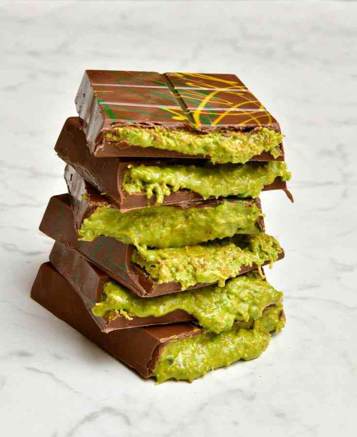 Dubai kunafa chocolate pistachio