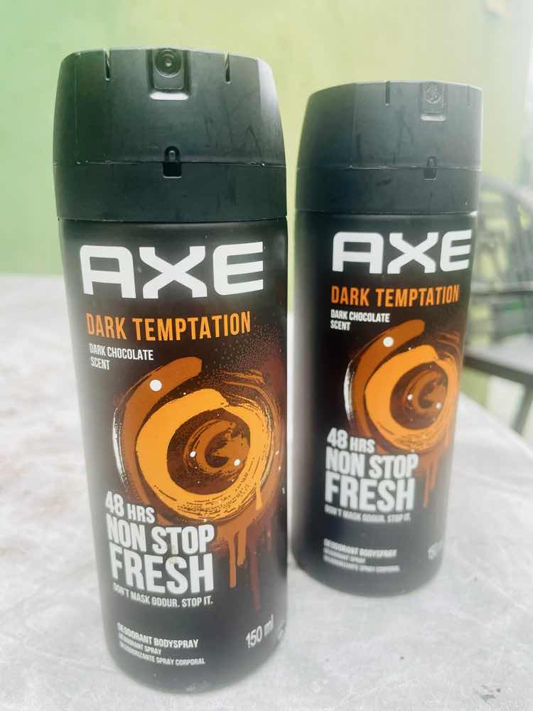 Axe dark temptation body spray