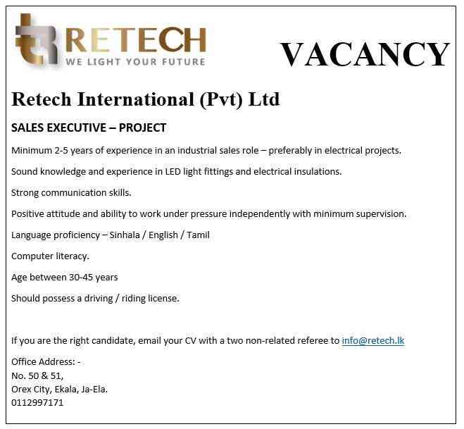 Sales Executive - corporation project