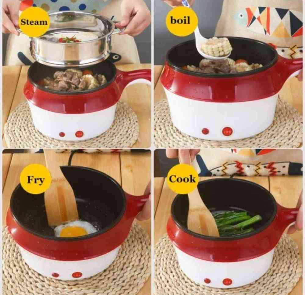 Steam cooking pot