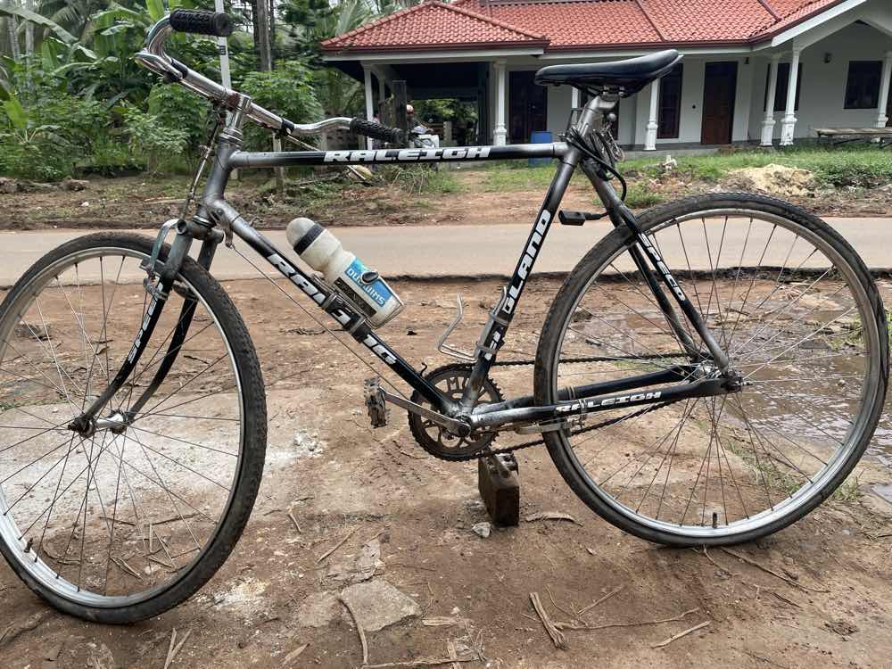 Racing bicycle