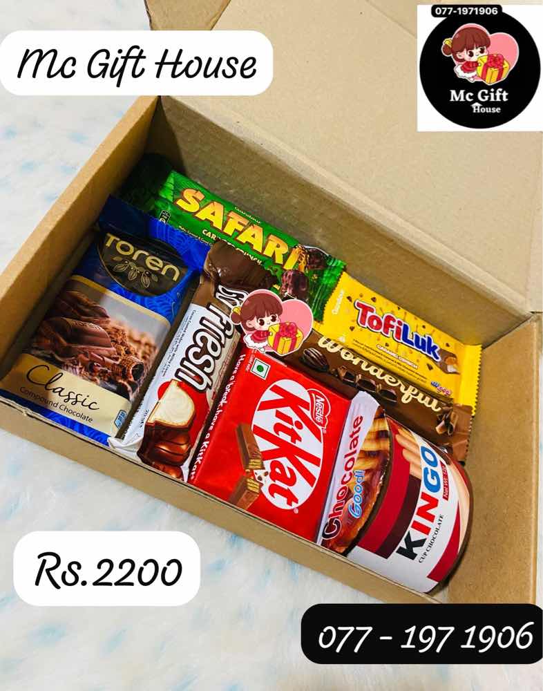 Chocolates gift box