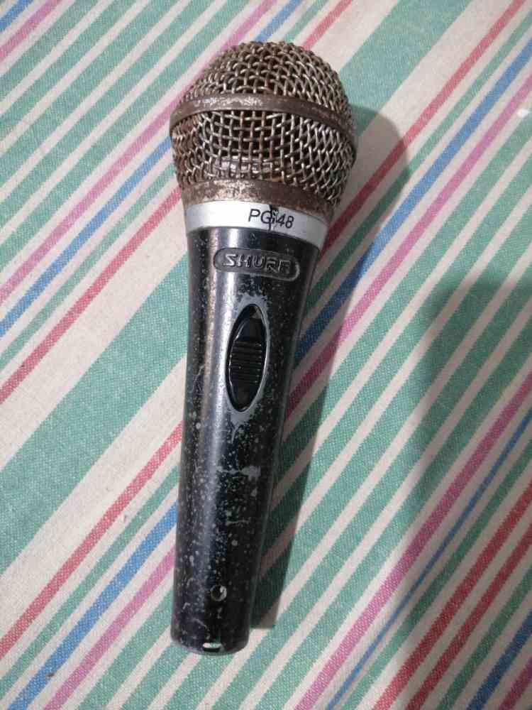 Shure pg48 microphone