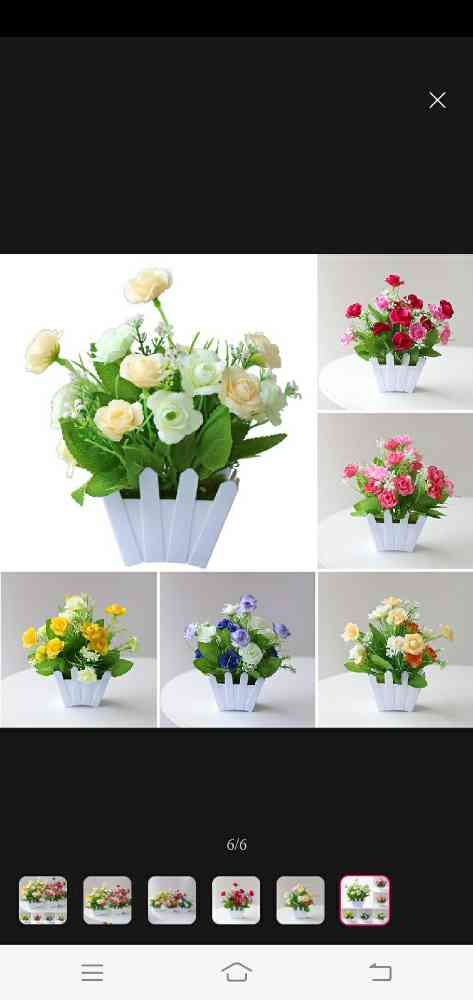Artificial flowers