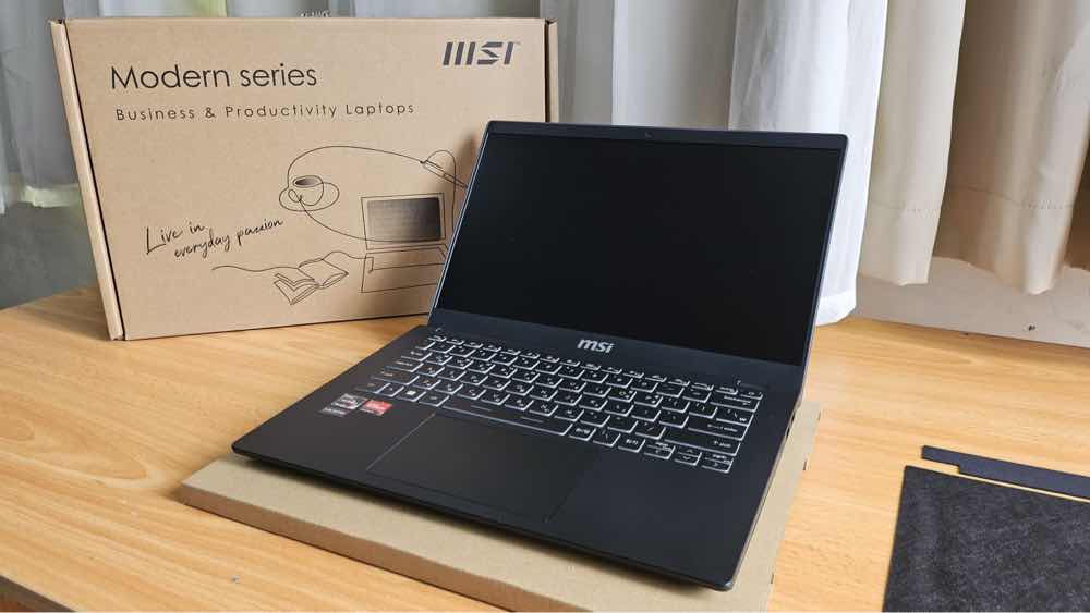 MSI gaming laptop
