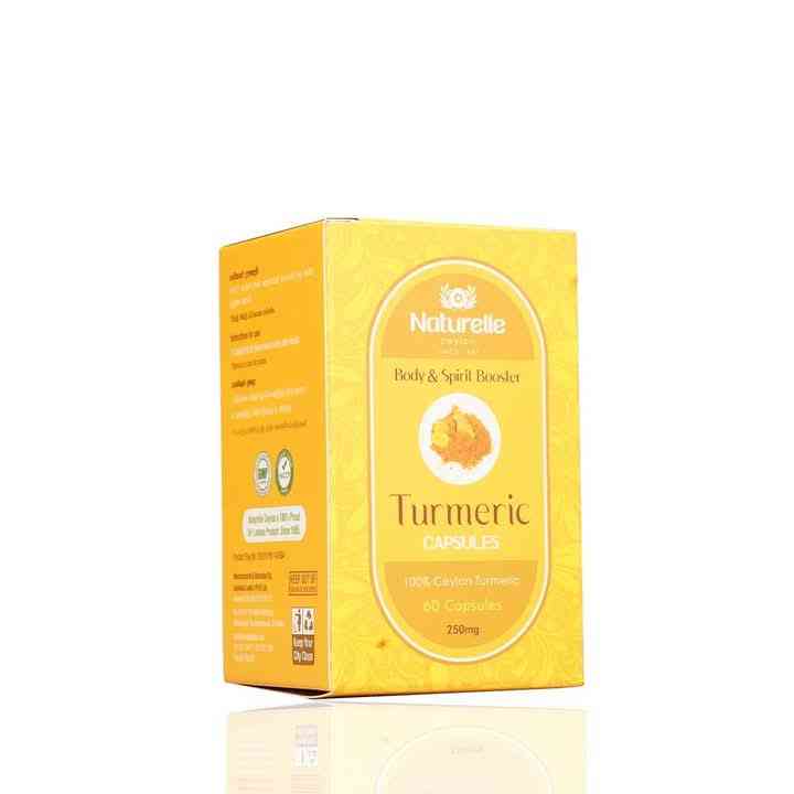 Naturelle turmeric capsules