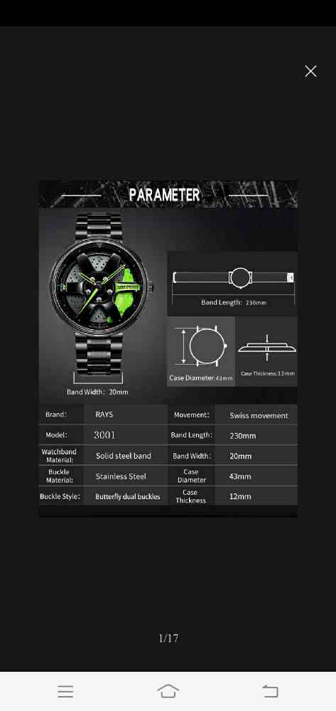 Men's watch