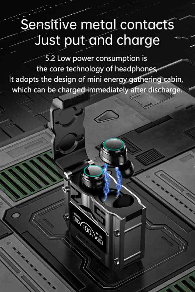 Bluetooth waterproof earbuds