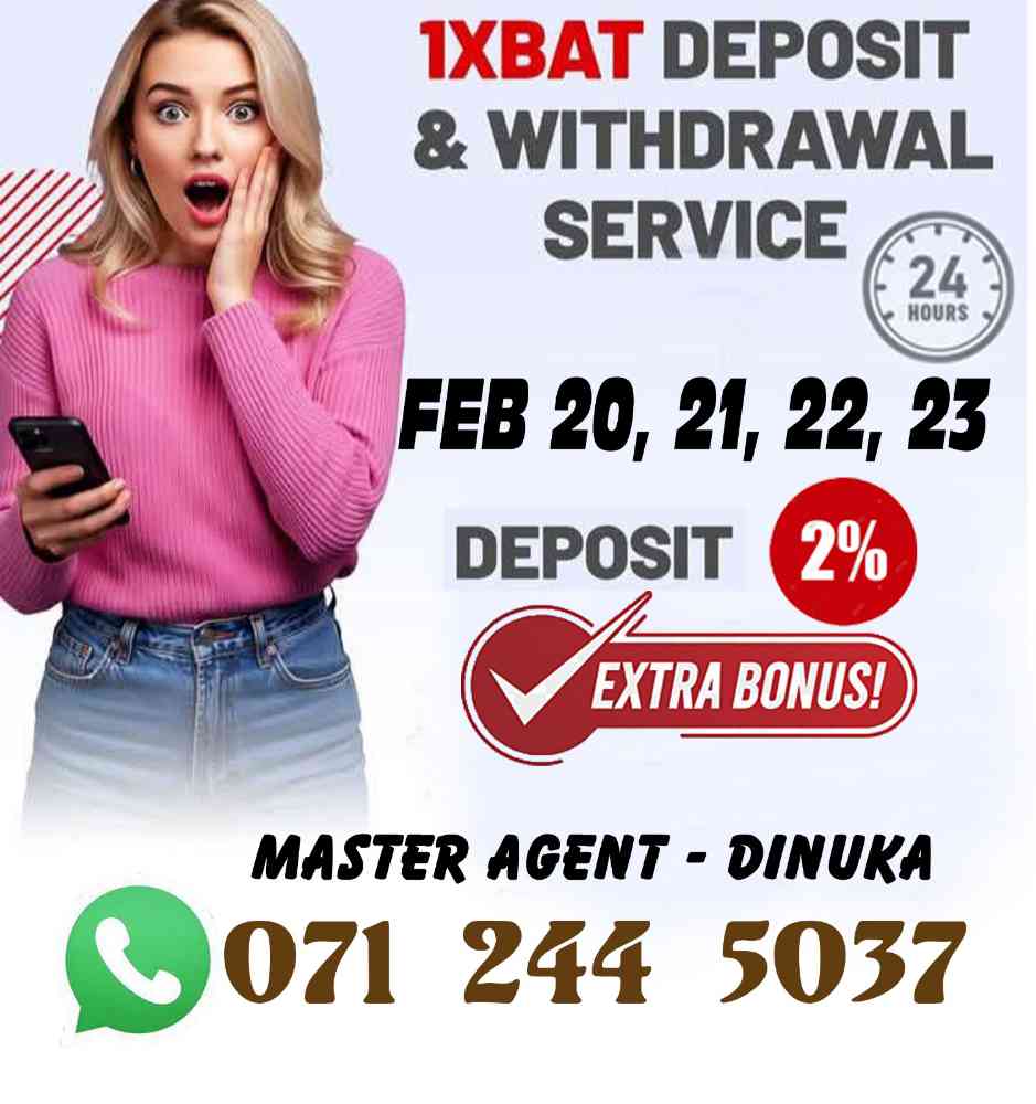 1XBET cash deposit & Withdrawal