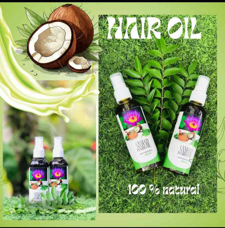 Ceylone nature hair oil
