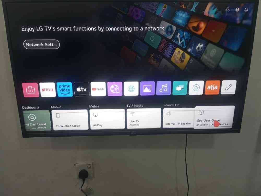 LG 43 inch smart tv