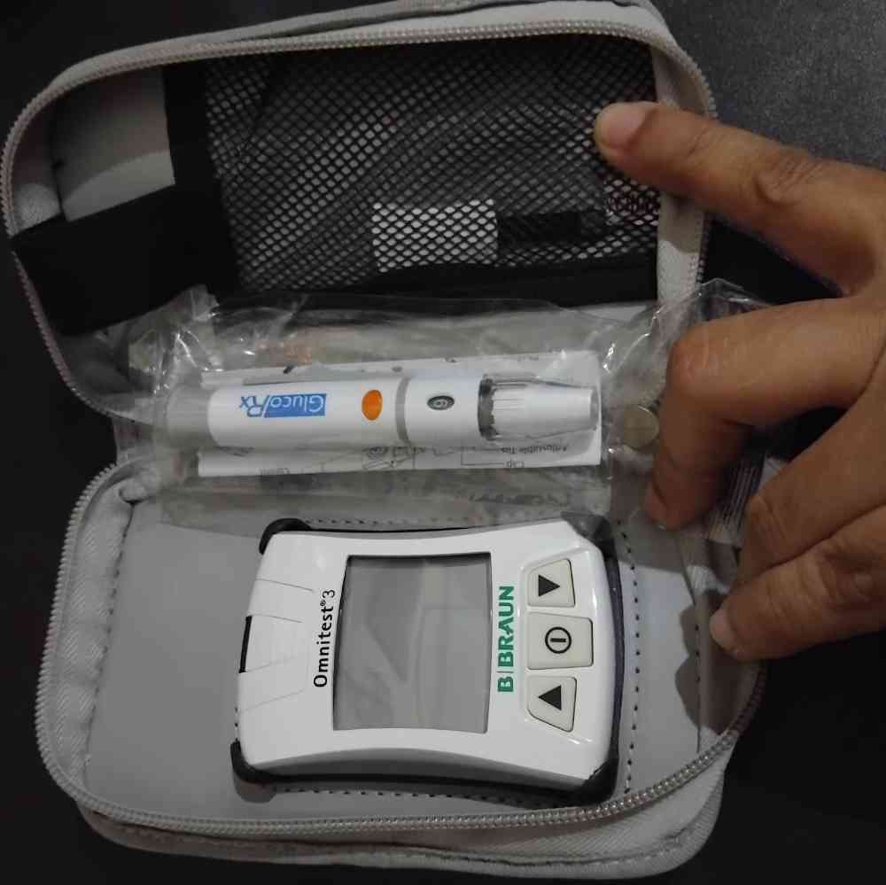 Glucose meter testing kit