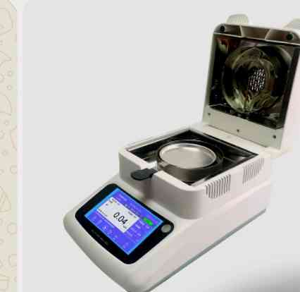Halogen moisture analyzer