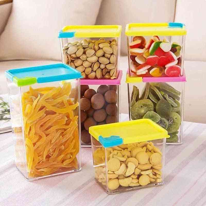6 Pcs stackable container set