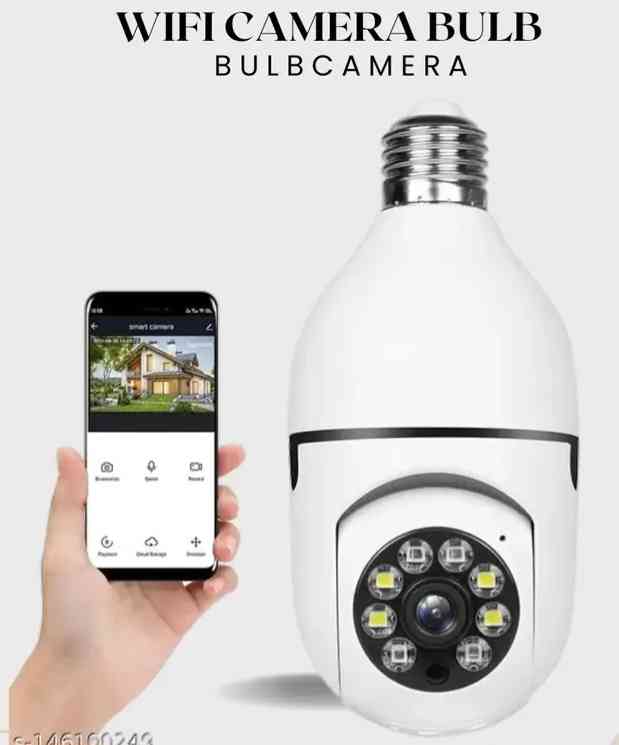 Wifi bulb camera