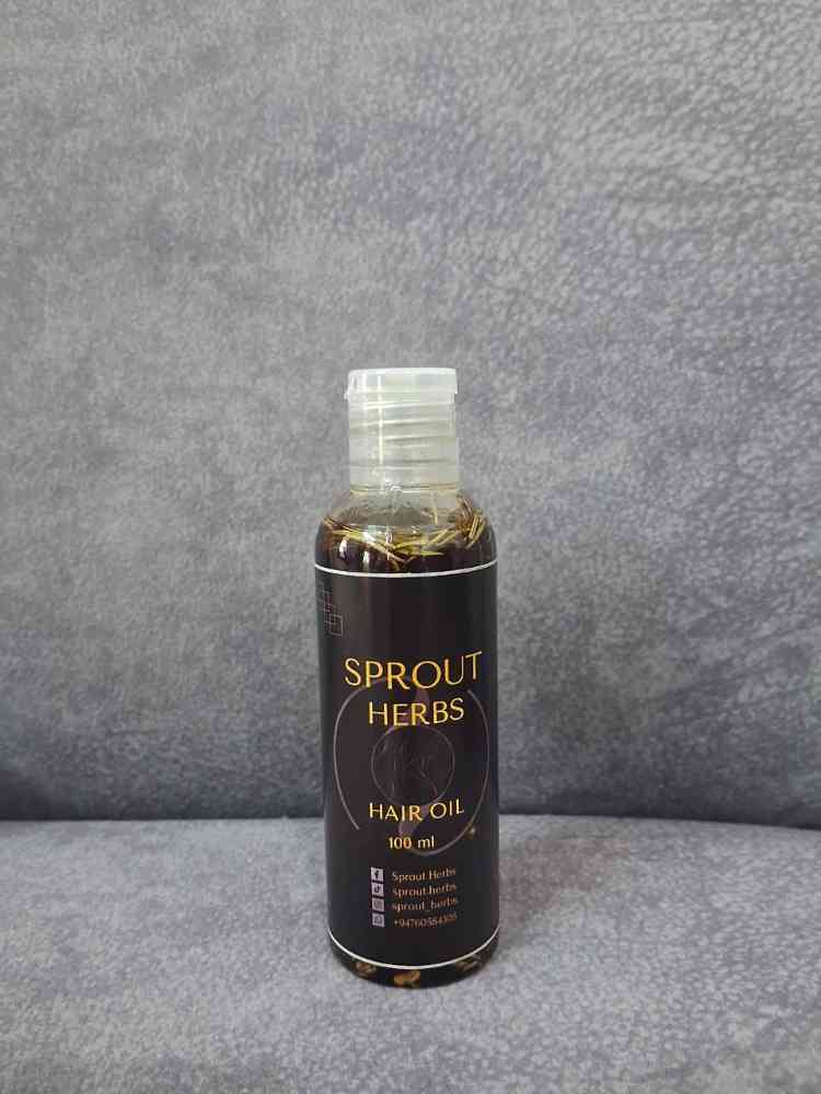 Sprout herbs herbal hair oil