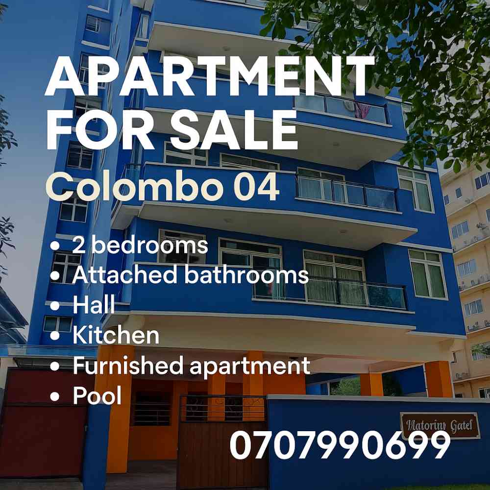 Furnished apartment for sale in colombo 04