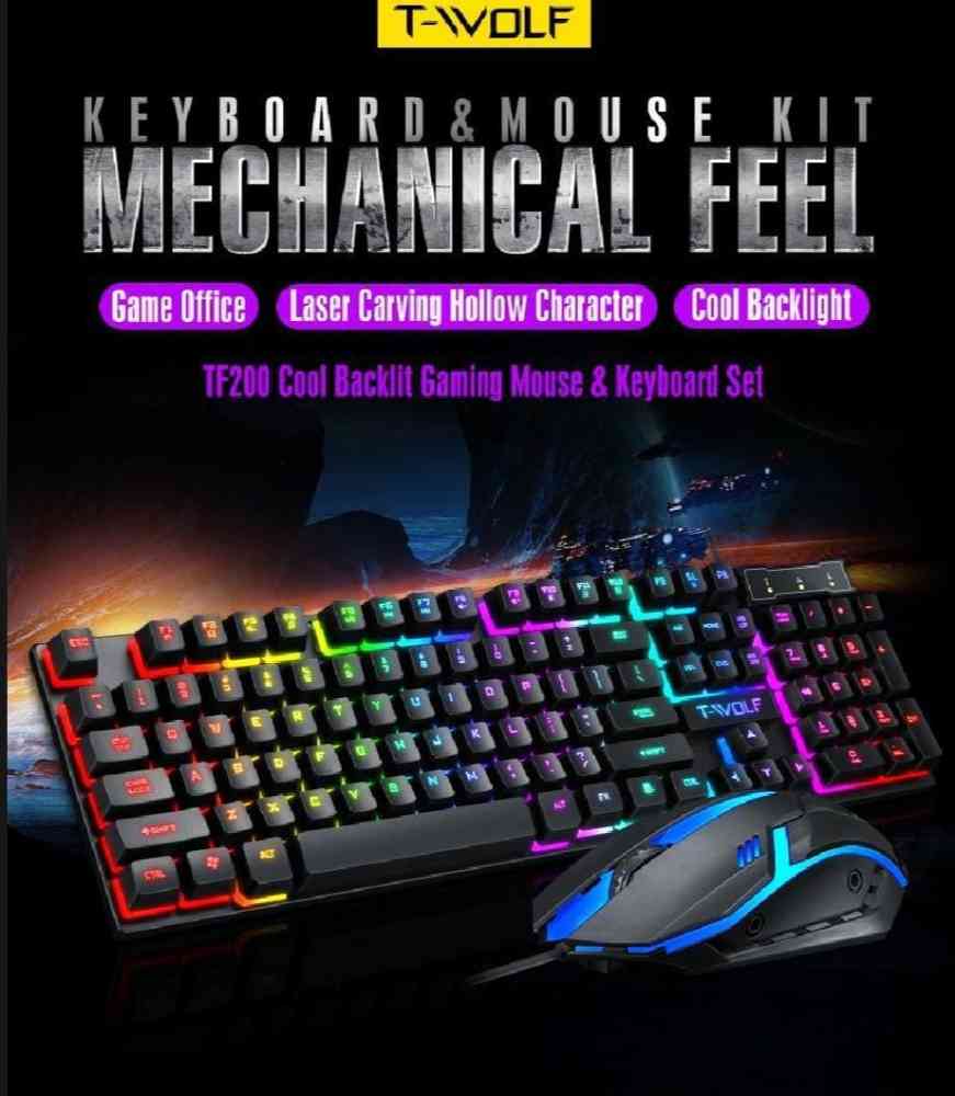 Rgb mouse and keyboard