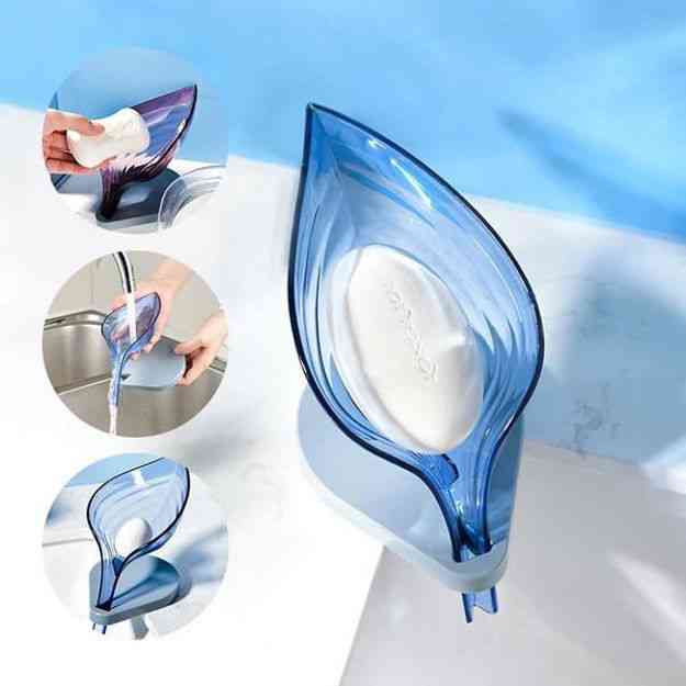 Leaf soap box