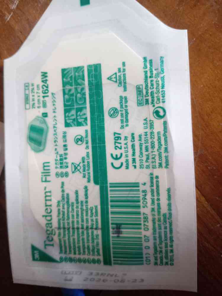 Tegaderm plaster