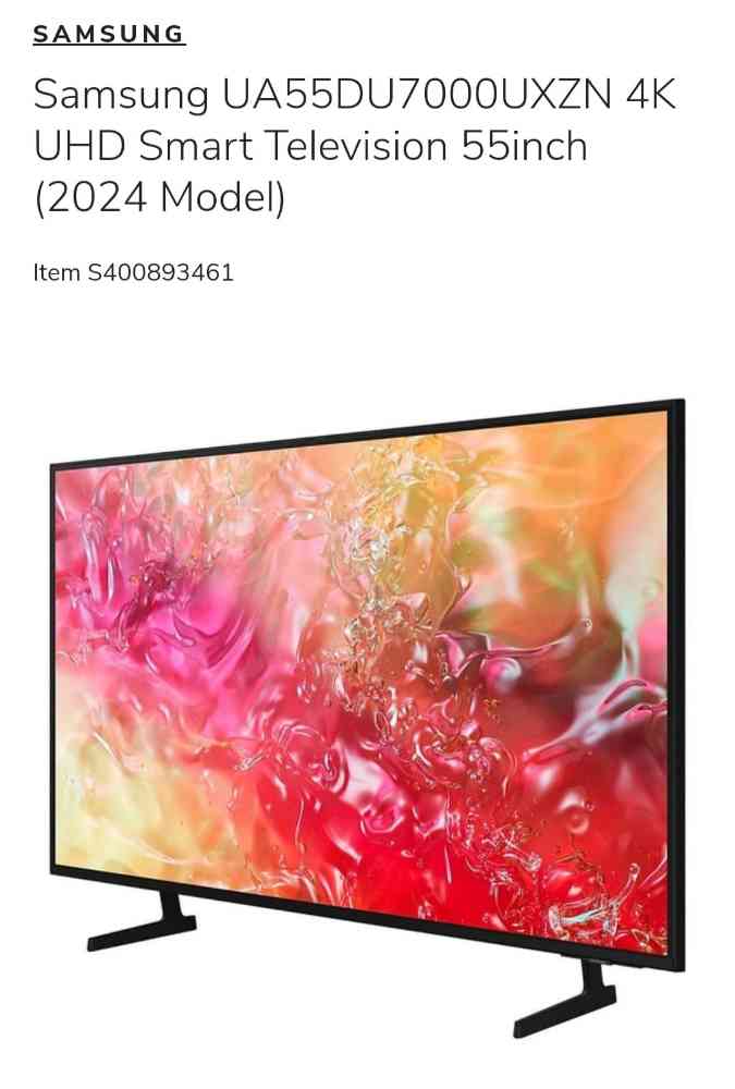 Brand new tv for immidiate sale
