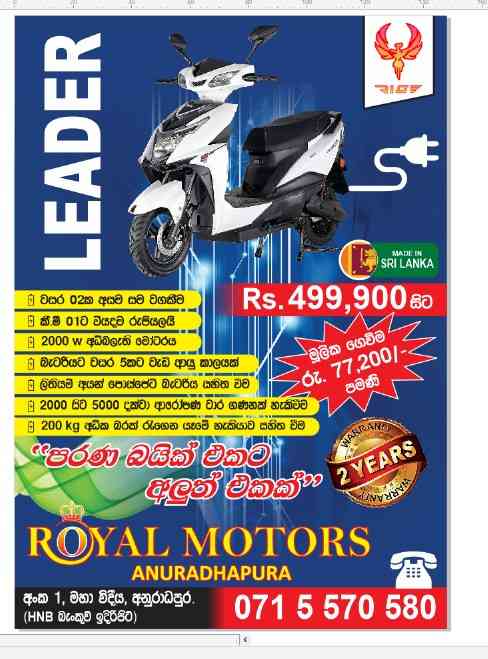 Leader electric bike