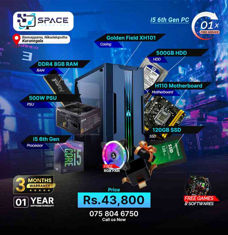 i5 6th gen pc build
