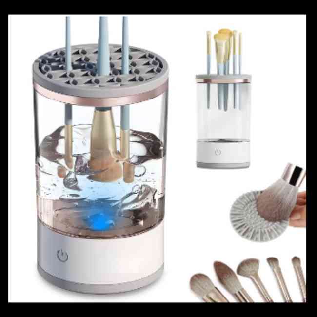 Makeup brush cleaner
