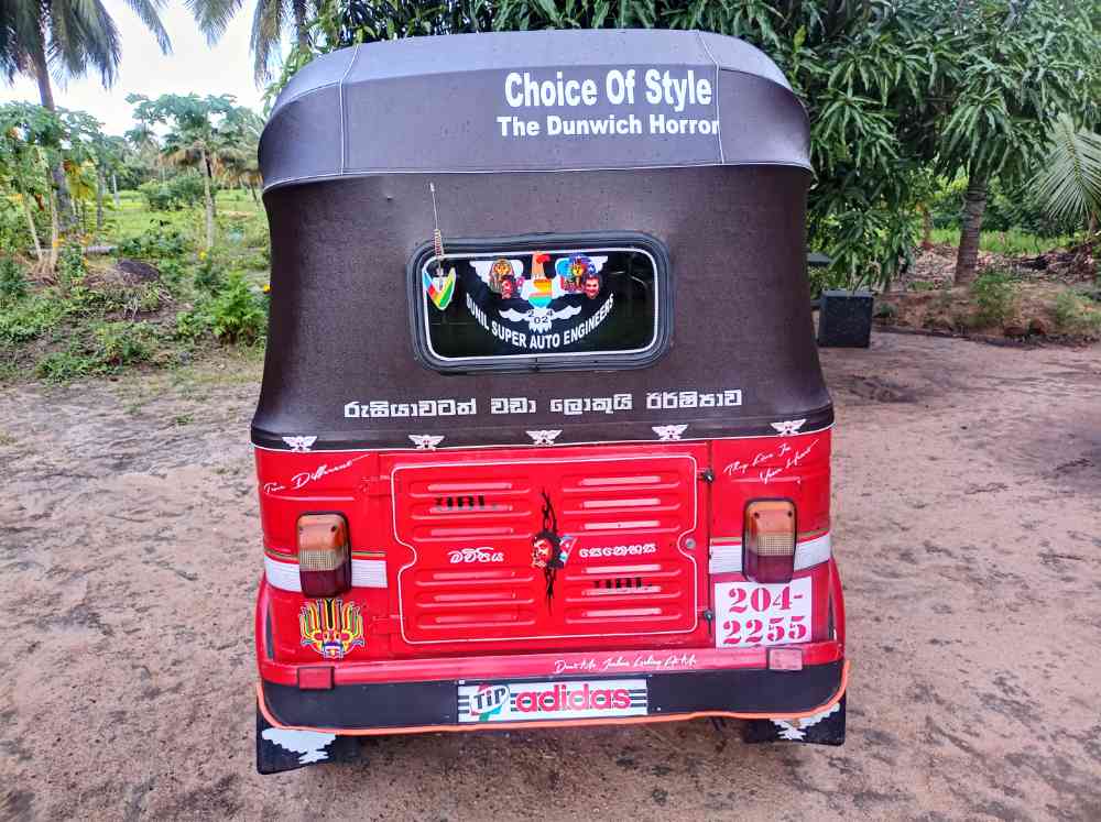 Bajaj re three-wheeler