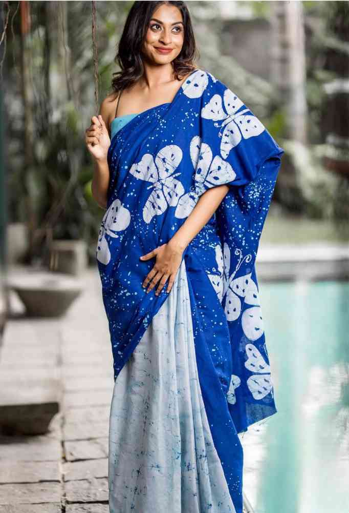 Indian bathik saree
