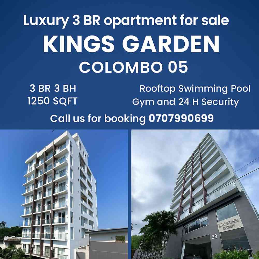 3 BR apartment for sale in colombo 05