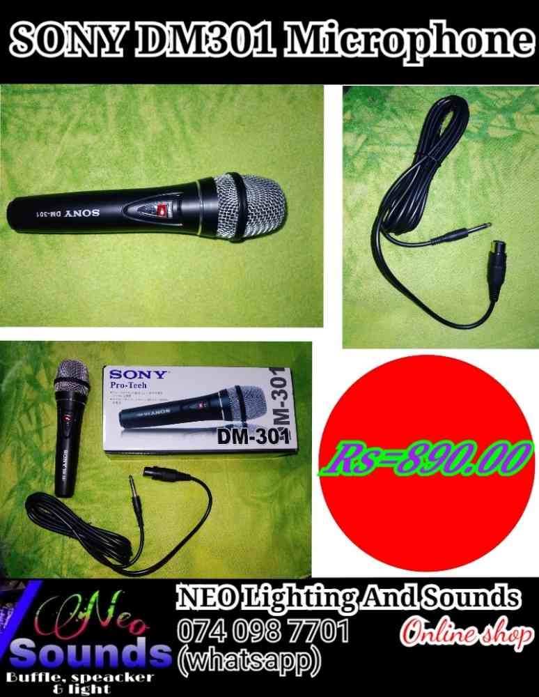 Sony DM301 microphone