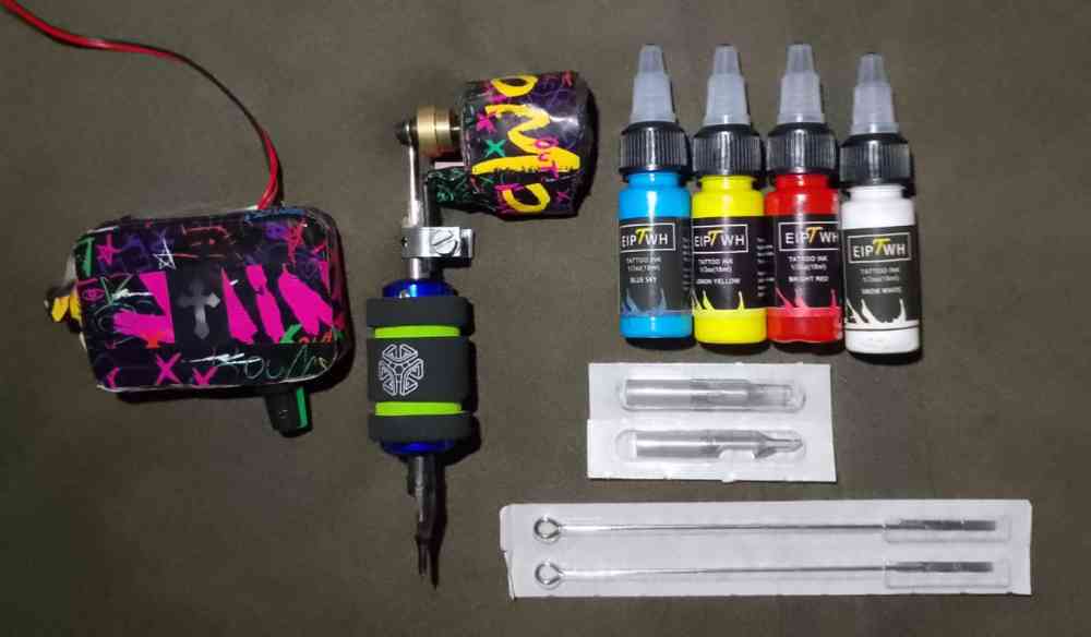 Tattoo machine full set kit