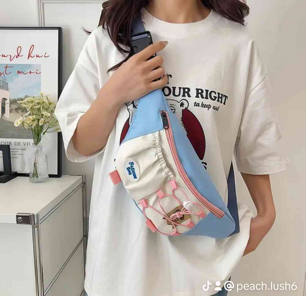 Korean style imported chest bags