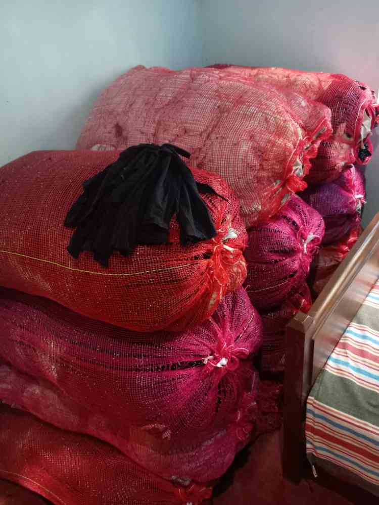 Cotton waste