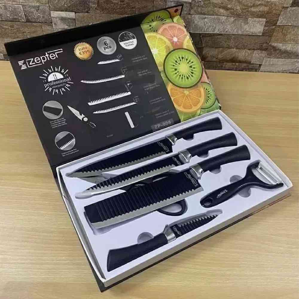 Zepter 6pcs knife set