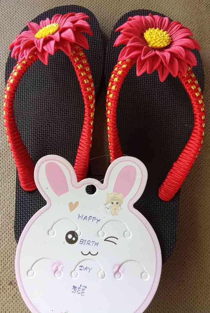 Ladies slippers and hand made items