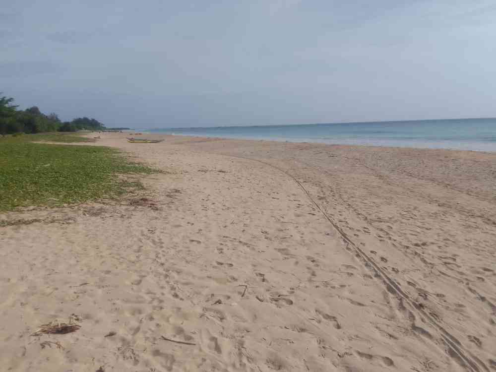 Beachfront land for sale