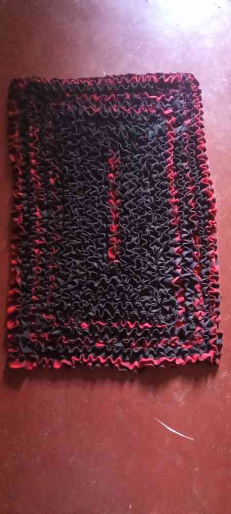 new hand made carpet quality fabric