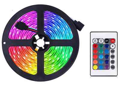 RGB Light with direct current 5m